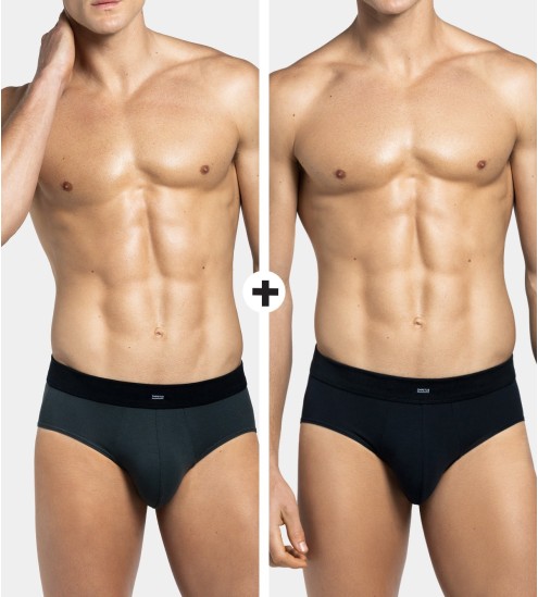 Lot de 2 slips Confort...