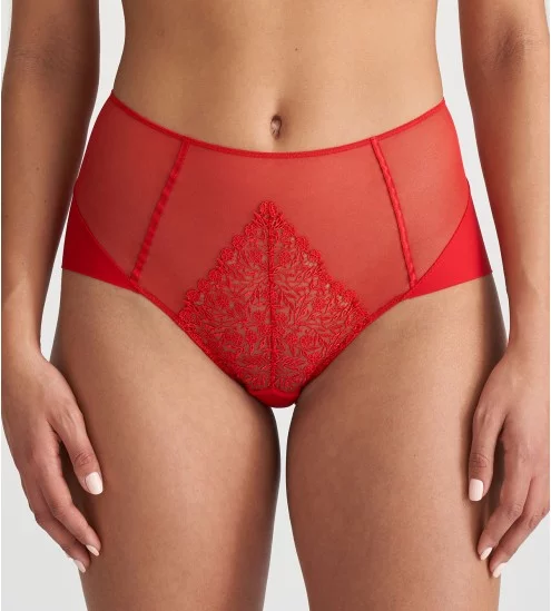 Culotte taille haute Danae ROUGE