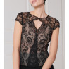 Top demi manches 020 NOIR