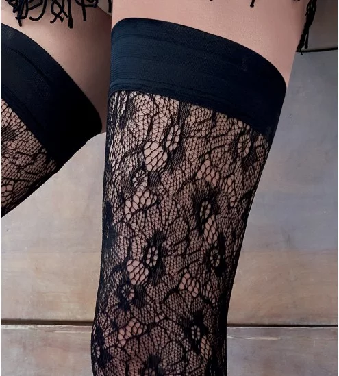 Bas autoportant Licorice NOIR