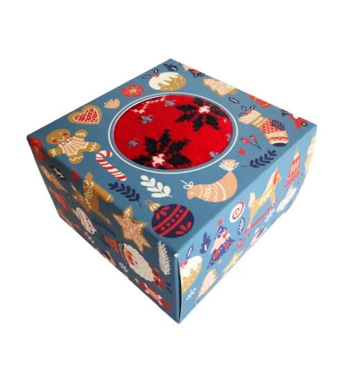 Boite cadeau chaussettes Christmas 6650 Red