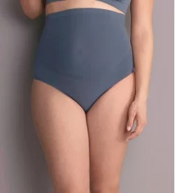 Slip de grossesse sans coutures Gris Obsur