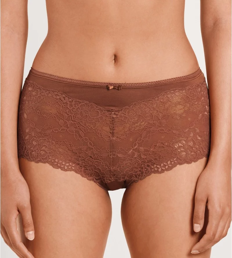 Boxer en dentelle Sensual Secrets Ginger Biscuit