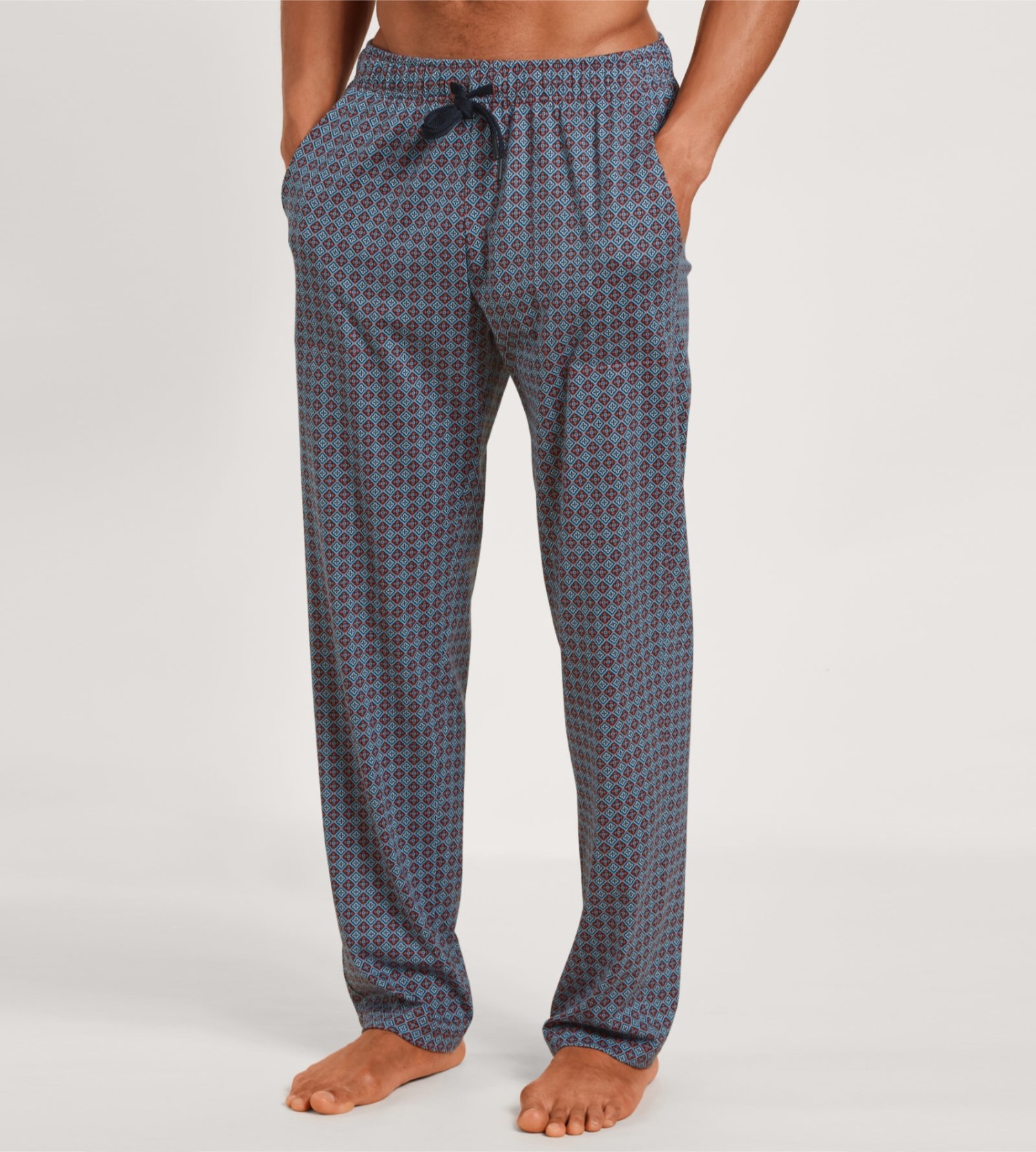 Pantalon De Pyjama Hiver Réversible En Peluche - Chaud, Moelleux, Pour Homme, Confort Maison