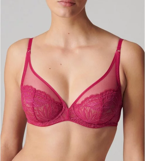 Soutien-gorge décolleté plongeant Framboise 364