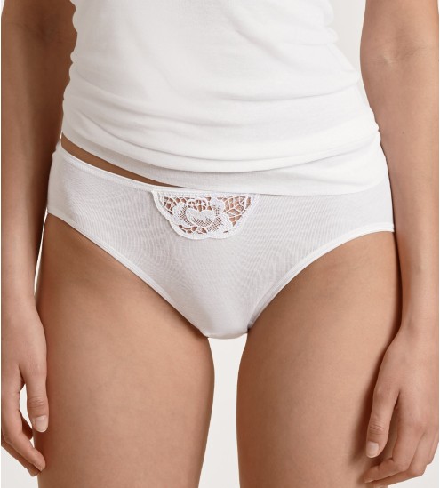 Slip lady mini cotton white