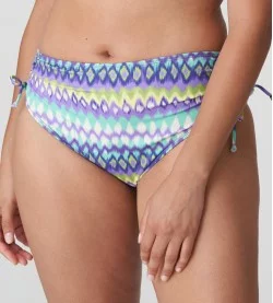 Culotte de bain taille haute Mezcalita Blue