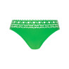 Slip de bain bas Ajourage Couture Anis Ajourage