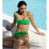 Slip de bain bas Ajourage Couture Anis Ajourage
