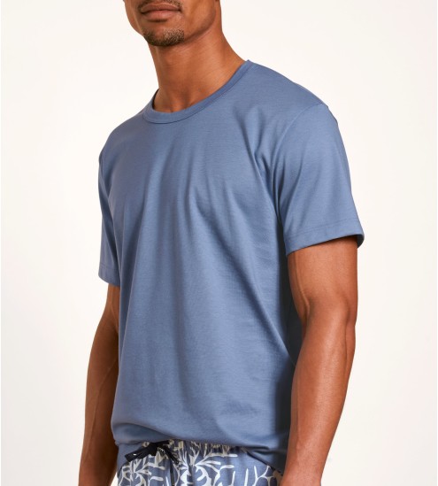 Runder Kragen Mann T-Shirt...