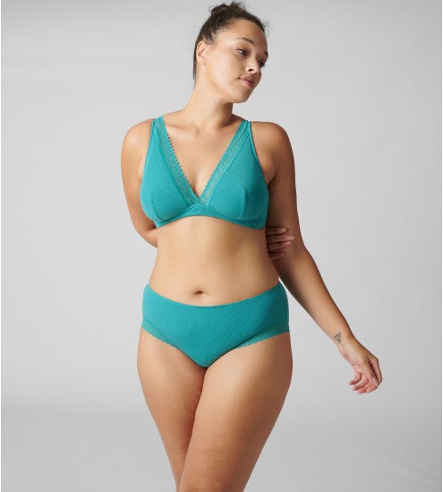 Soutien-gorge sans armature Eugenie Bleu Saline 515