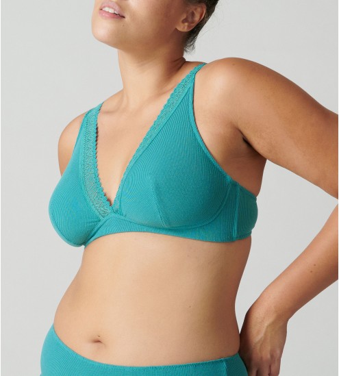 Soutien-gorge sans armature Eugenie Bleu Saline 515