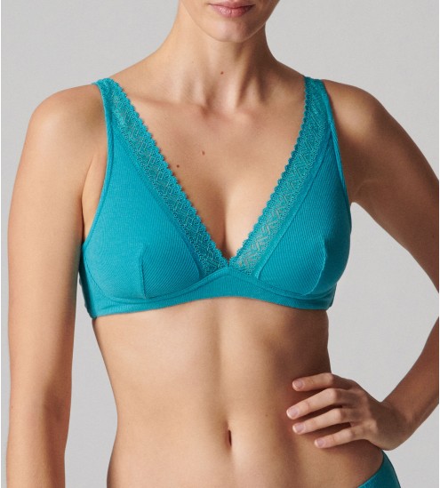 Soutien-gorge sans armature Eugenie Bleu Saline 515