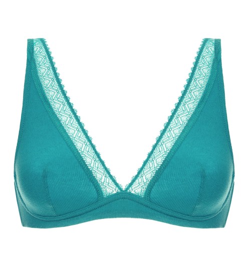 Soutien-gorge sans armature Eugenie Bleu Saline 515