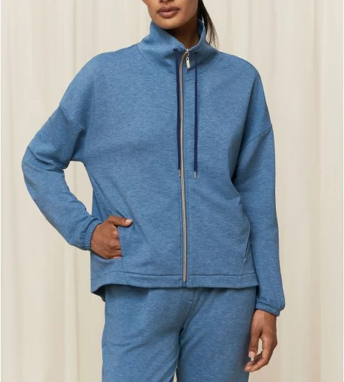 Veste d'intérieur zippée 0032 Blue Combination