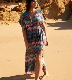 Robe longue de plage Kea Rainbow Paradise