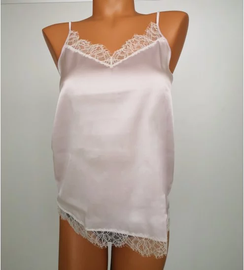 Natural Silk Caraso & Lace...