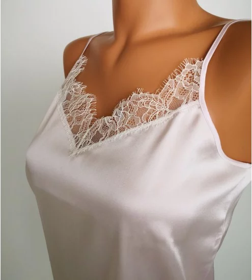 Natural Silk Caraso & Lace...