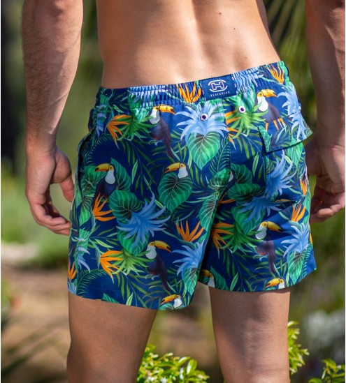 Short de plage Toucan pour...