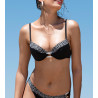 Haut de bikini coque Dolce Vita Pois Noir