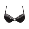 Haut de bikini coque Dolce Vita Pois Noir