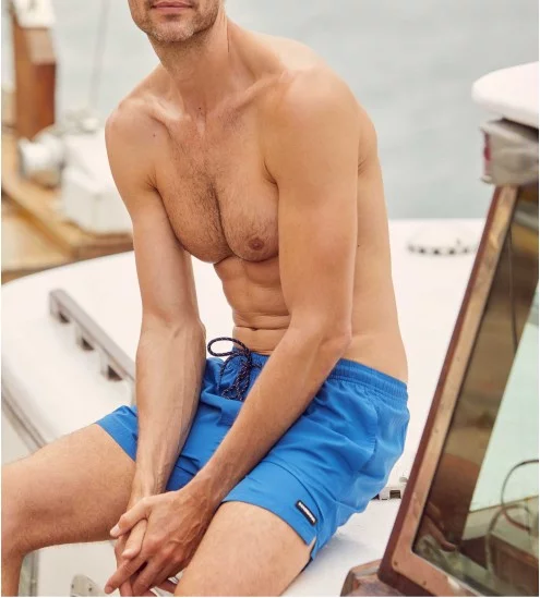 Short de bain uni Royal