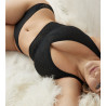 Soutien gorge bustier sans armature NOIR