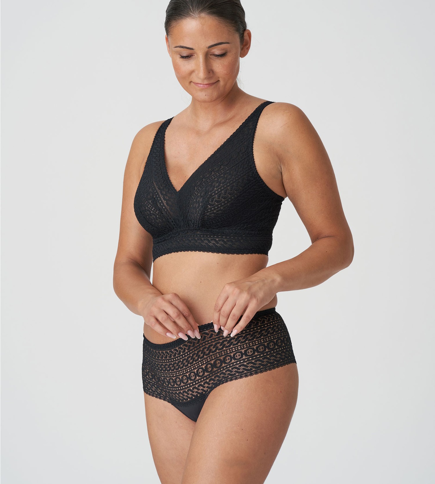 Soutien gorge bustier sans armature Noir Prima Donna