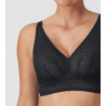 Soutien gorge bustier sans armature NOIR