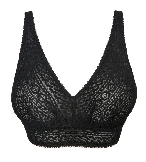 Soutien gorge bustier sans armature NOIR