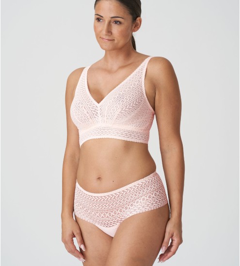 Soutien gorge bustier sans armature Crystal Pink