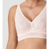 Soutien gorge bustier sans armature Crystal Pink