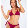 Haut Bikini triangle Yero Santafe Cassis JYB45