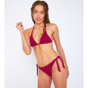 Haut Bikini triangle Yero Santafe Cassis JYB45