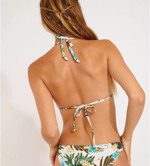 Haut de maillot à coques amovibles Ecru LKA11