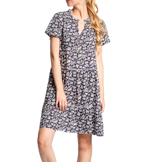 Robe manches courtes...