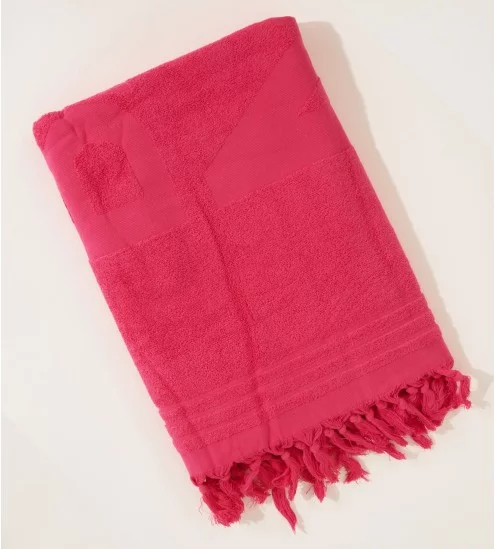Popsy Towey Fushia Bath Sheet