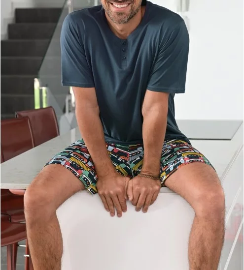 Pyjama court pour homme...