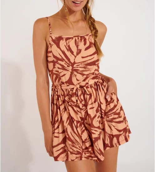 Combishort OTHILIE PAINTY Bois De Rose LJX73