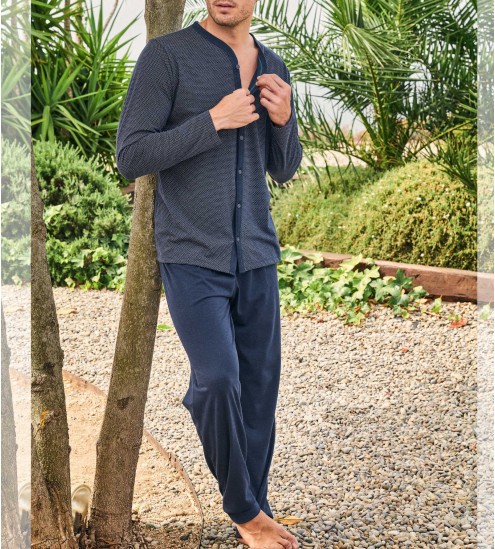 Langer Pyjamas kolorierter...