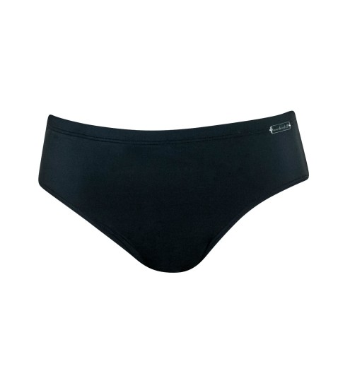 Slip de bain midi uni pour...