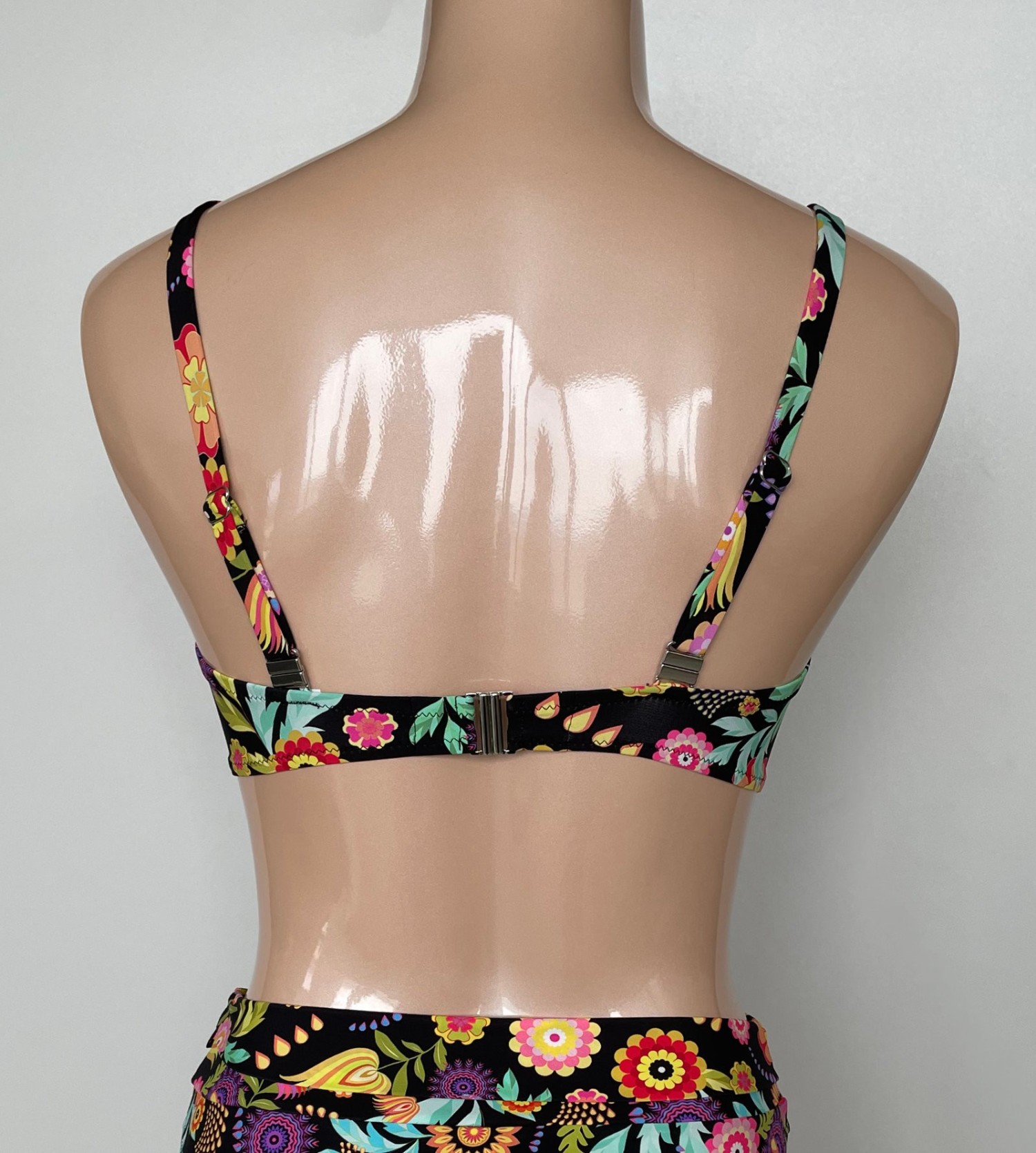 Haut De Bikini Esprit Avec Armatures - Rose à Pois, Taille 36 C - Neuf Sans étiquettes