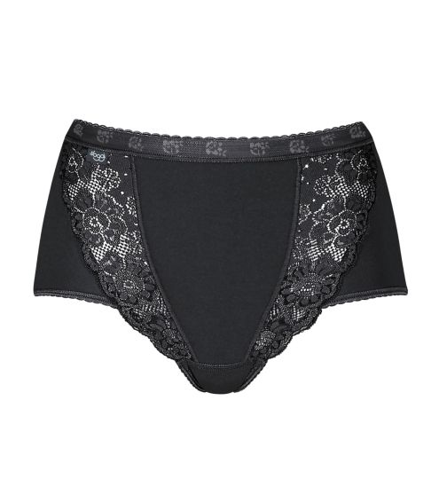 Sloggi Maxi Chic lot de 4 culottes NOIR 04