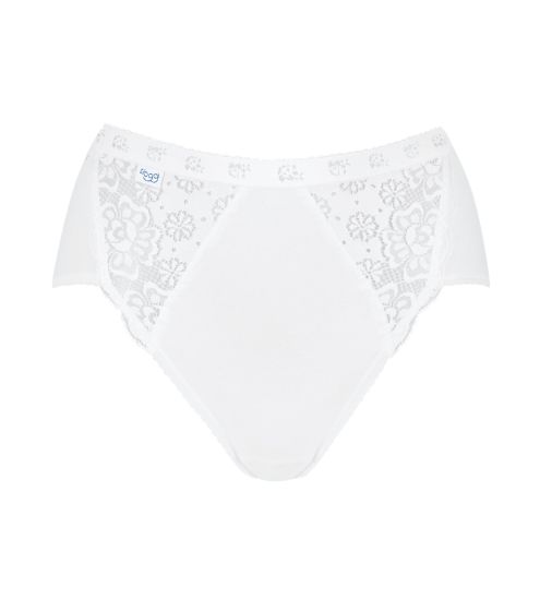 Sloggi femme : Midi Chic lot de 4 BLANC 03