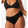 Sloggi femme : Midi Chic lot de 4 NOIR 04