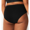 Sloggi femme : Midi Chic lot de 4 NOIR 04