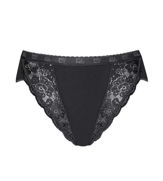 Lot de 4 slips Sloggi Chic Tai NOIR 04