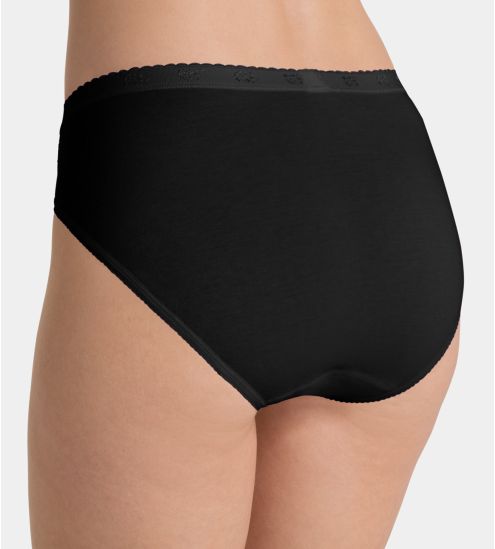 Sloggi femme : Tai Chiclot de 4 NOIR 04