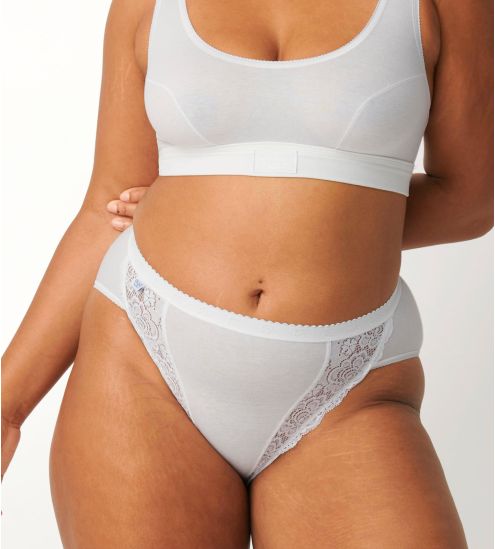Sloggi femme : Tai Chiclot de 4 BLANC 03
