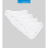 Lot de 4 slips Sloggi Chic Tai BLANC 03